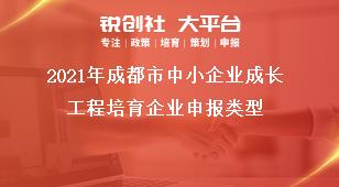 2021年成都市中小企業(yè)成長(zhǎng)工程培育企業(yè)申報(bào)類(lèi)型獎(jiǎng)補(bǔ)政策